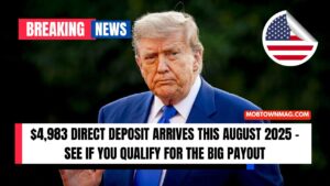 $4,983 Direct Deposit Arrives This August 2025 – See If You Qualify For The Big Payout