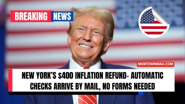 New York’s $400 Inflation Refund- Automatic Checks Arrive By Mail, No Forms Needed