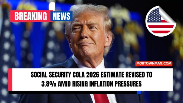 Social Security COLA 2026 Estimate Revised To 3.8% Amid Rising Inflation Pressures